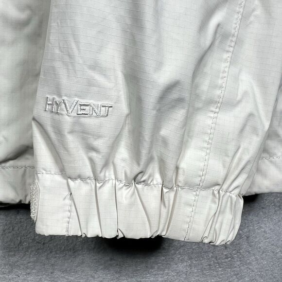 The North Face HyVent 3 in 1 Zip-Up Hooded Jacket Women’s XL Beige/ Pink - Picture 5 of 15